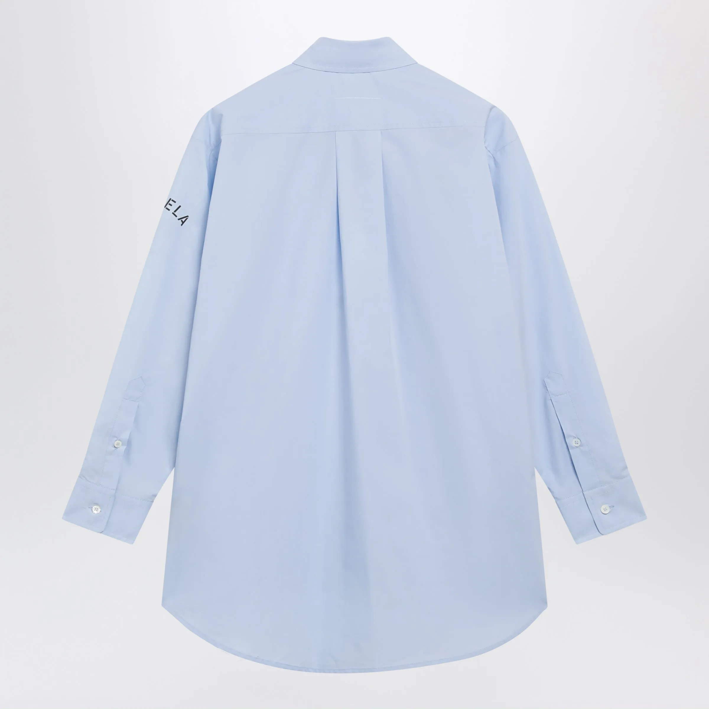 Light Blue Cotton Shirt sold by Wanan Luxury product image thumbnail 2
