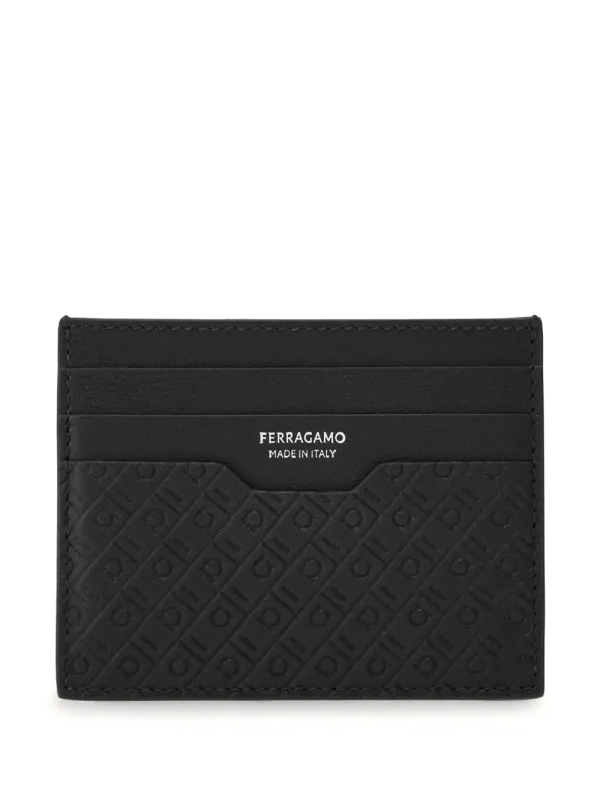 Ferragamo Monogram Card Holder made by Salvatore Ferragamo