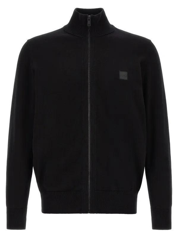 Kanozip S Sweaters And Cardigans Black made by Hugo Boss