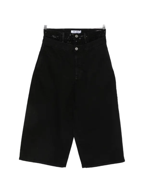Denim Cotton Bermuda Shorts made by The Attico