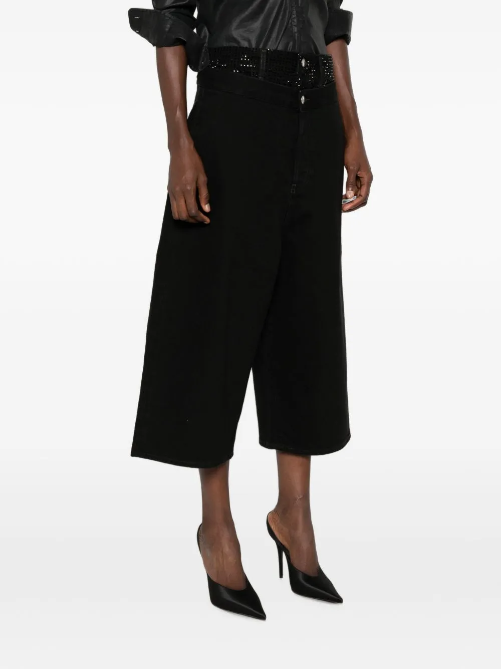 Denim Cotton Bermuda Shorts sold by Wanan Luxury product image thumbnail 5
