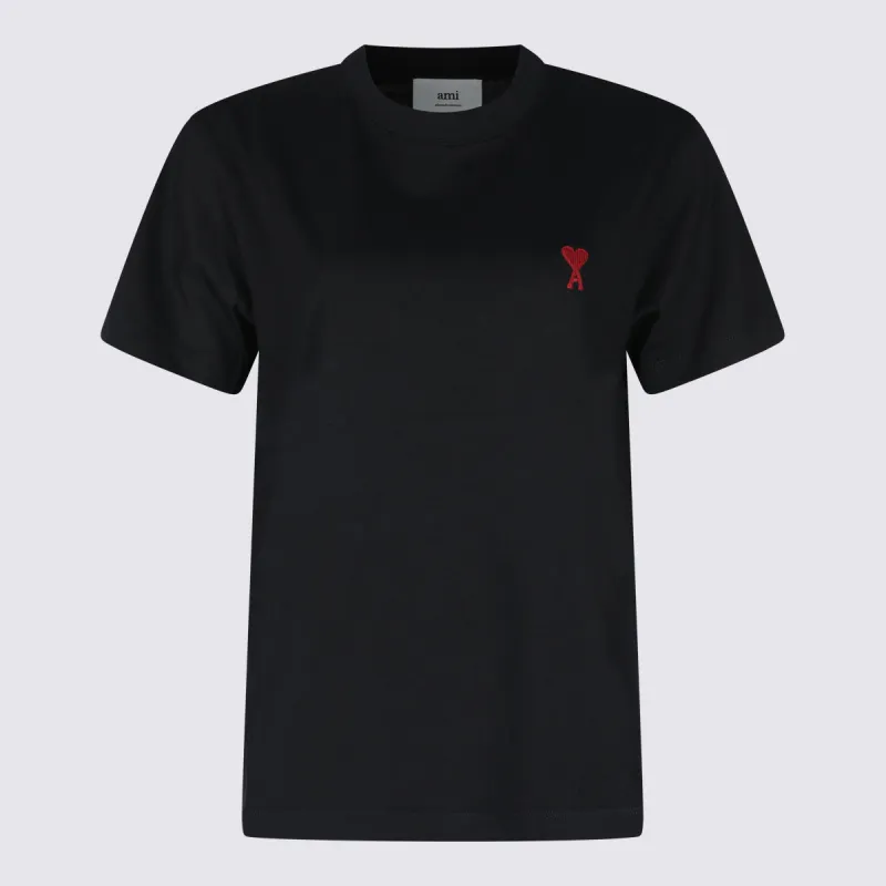 T-Shirts And Polos Black made by Ami
