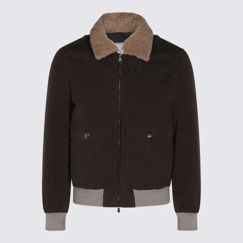 Coats Brown made by Brunello Cucinelli