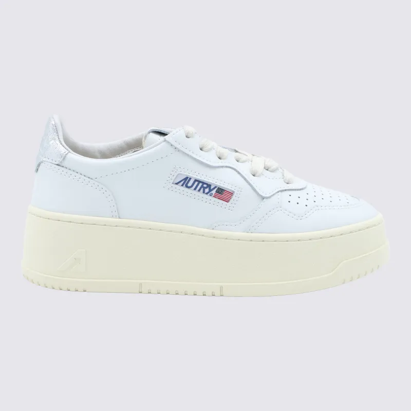 Sneakers Leat/Leat Wht/Silver made by Autry