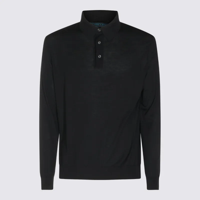 Sweaters Black made by Kiton