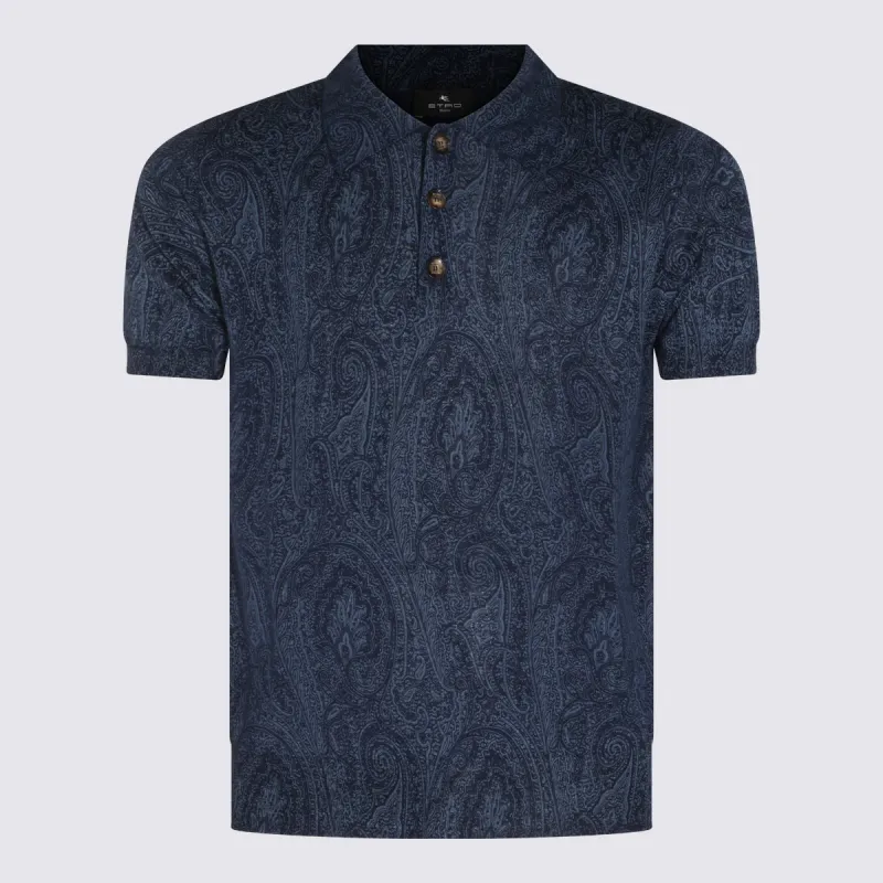 T-Shirts And Polos Navy made by Etro