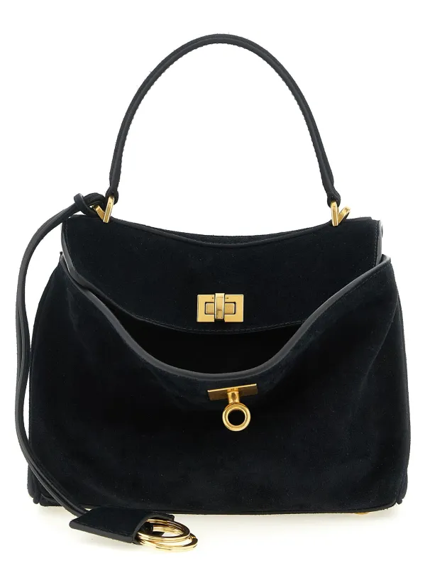 Rodeo Hand Bags Black made by Balenciaga