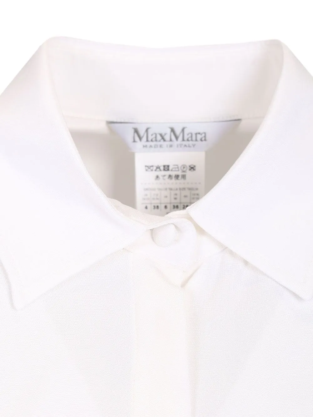 Shirt In Silk CrêPe De Chine Shirts White sold by Wanan Luxury product image thumbnail 5