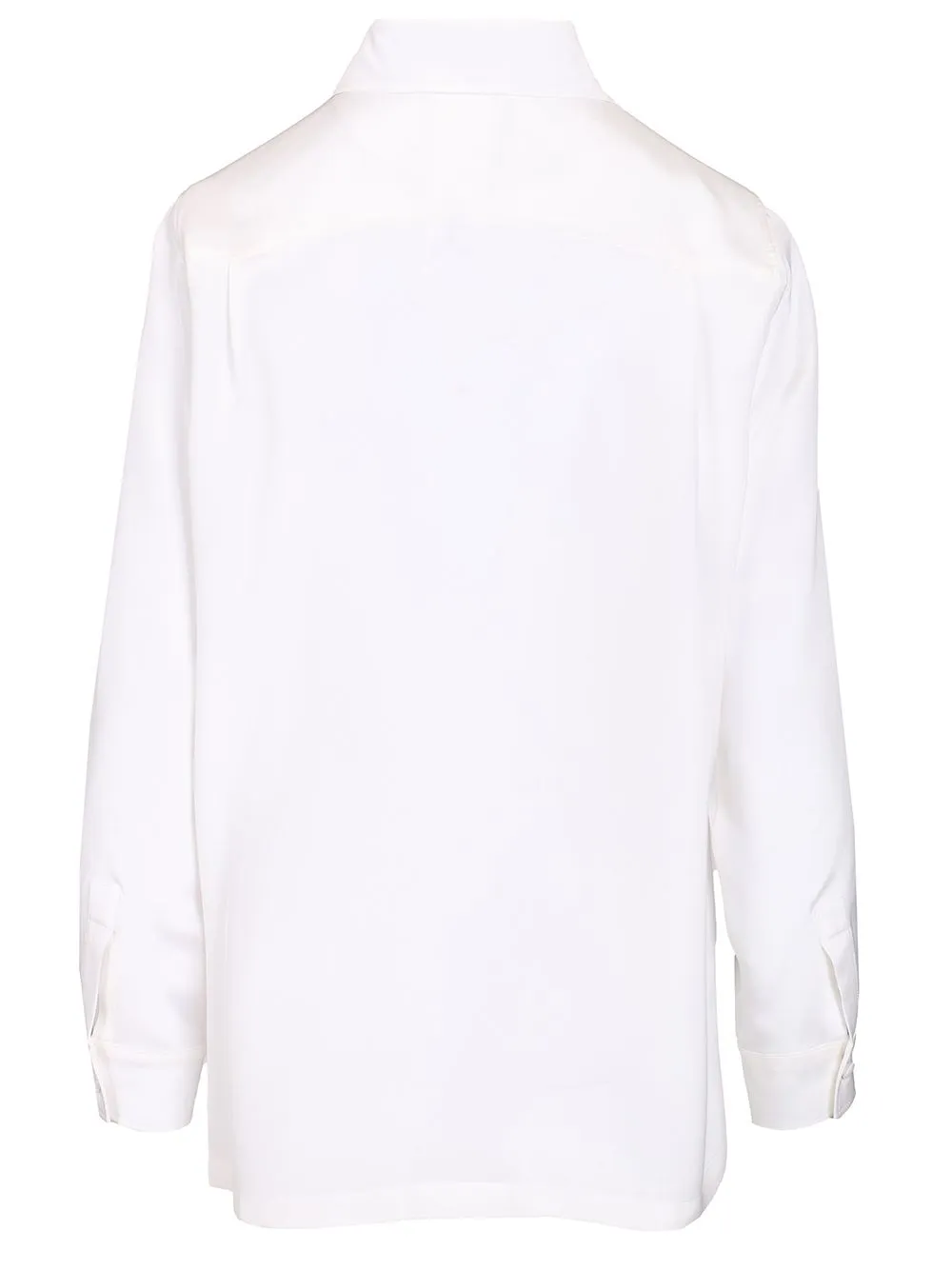 Shirt In Silk CrêPe De Chine Shirts White sold by Wanan Luxury product image thumbnail 2