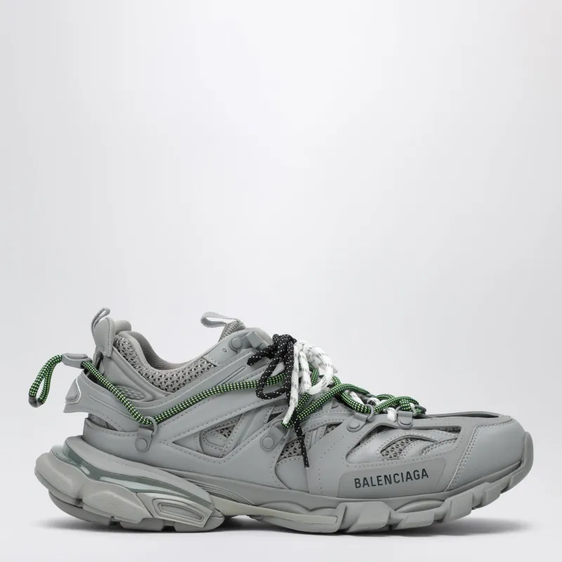 Track Sneakers In Grey/Yellow/White/Navy made by Balenciaga