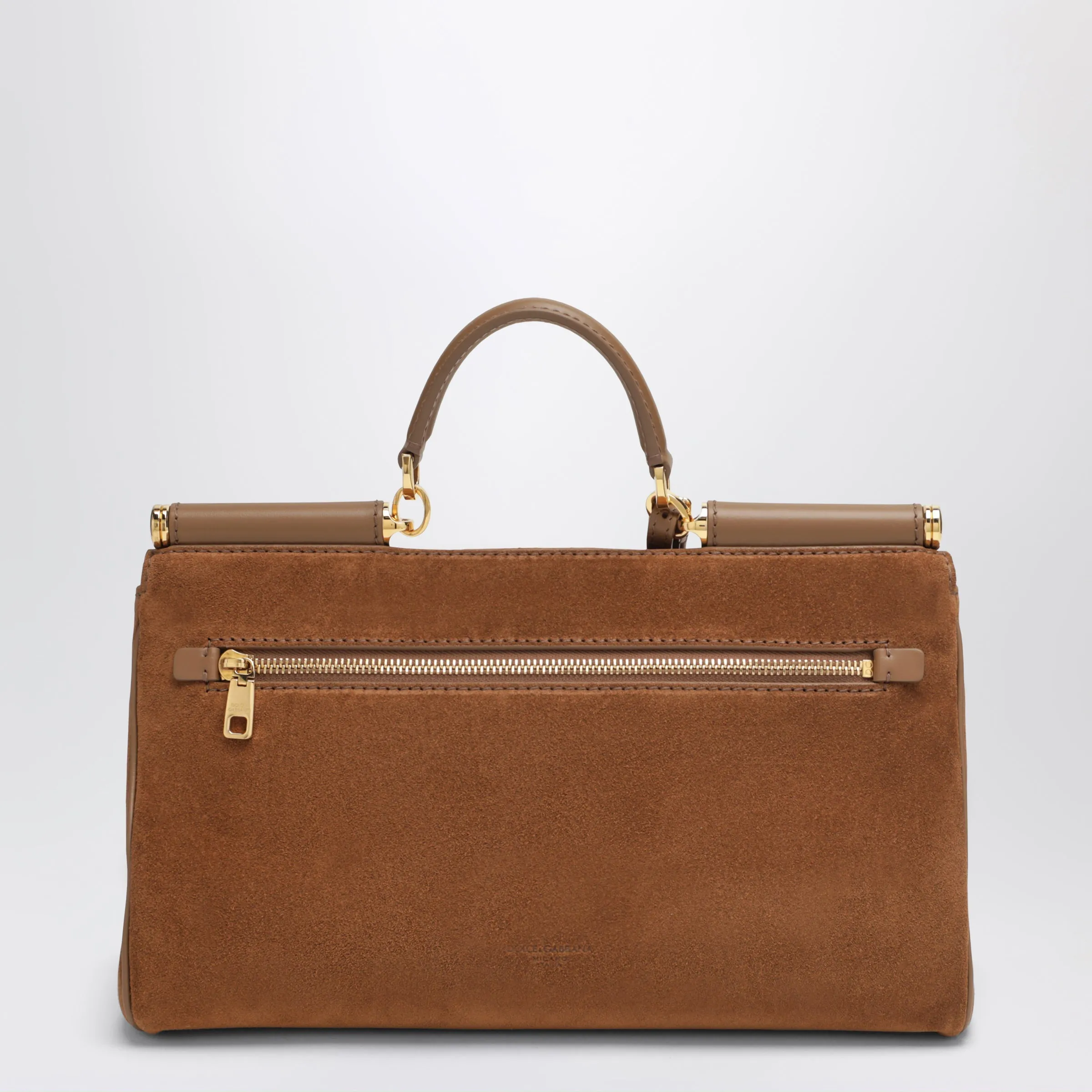 Medium My Sicily Bag In Camel Suede Leather sold by Wanan Luxury product image thumbnail 2