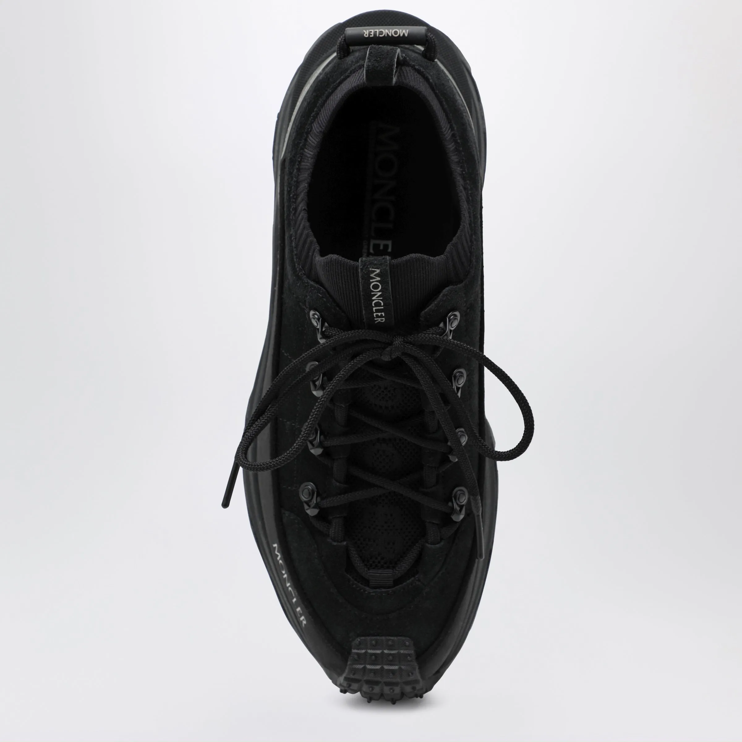 Trailgrip Lite3 Suede Leather Sneakers In Black sold by Wanan Luxury product image thumbnail 3