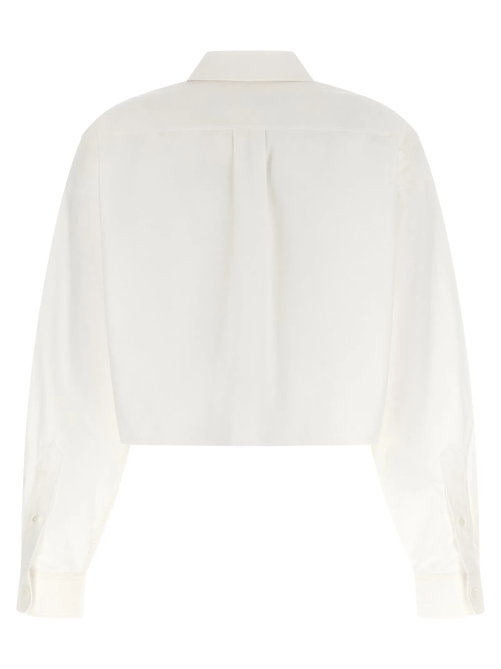 Cropped Shirt White sold by Wanan Luxury product image thumbnail 2