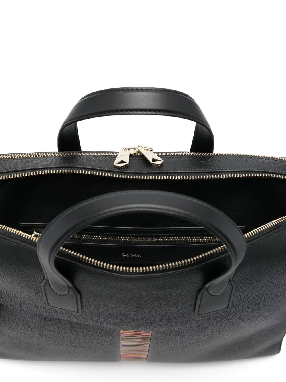 Signature Stripe Leather Handbag sold by Wanan Luxury product image thumbnail 2
