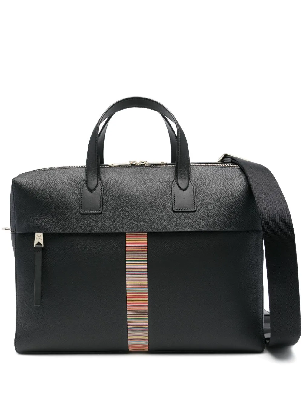 Signature Stripe Leather Handbag sold by Wanan Luxury