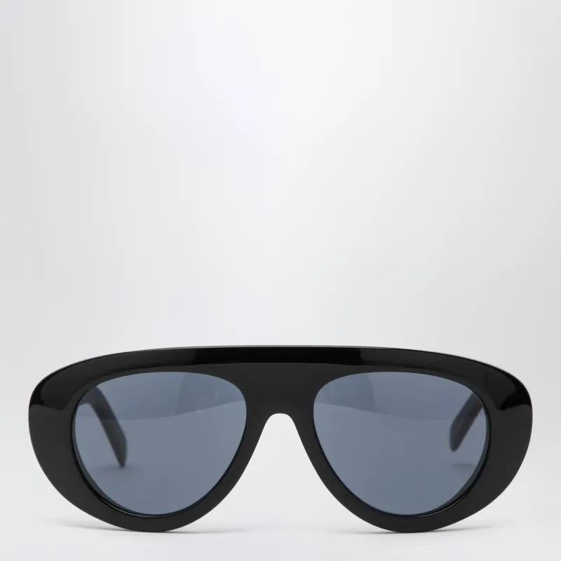 Black Aviator Sunglasses made by Celine