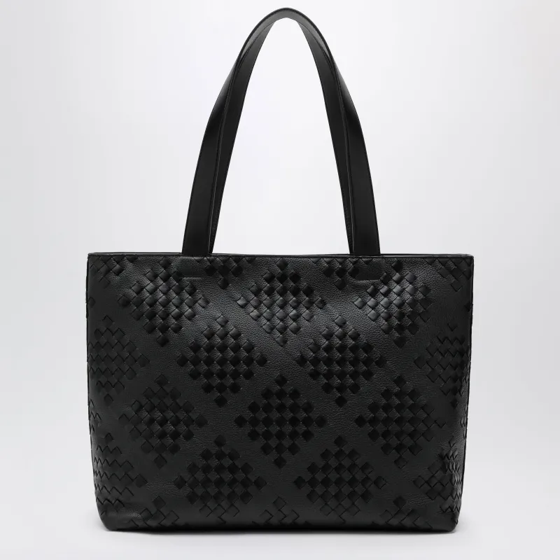 Black Intrecciato Tote Bag made by Bottega Veneta