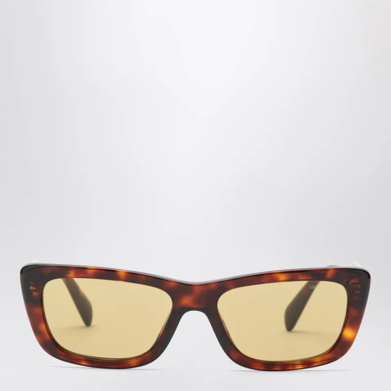 Miu Miu Eyewear Collection Havana Sunglasses made by Miu Miu