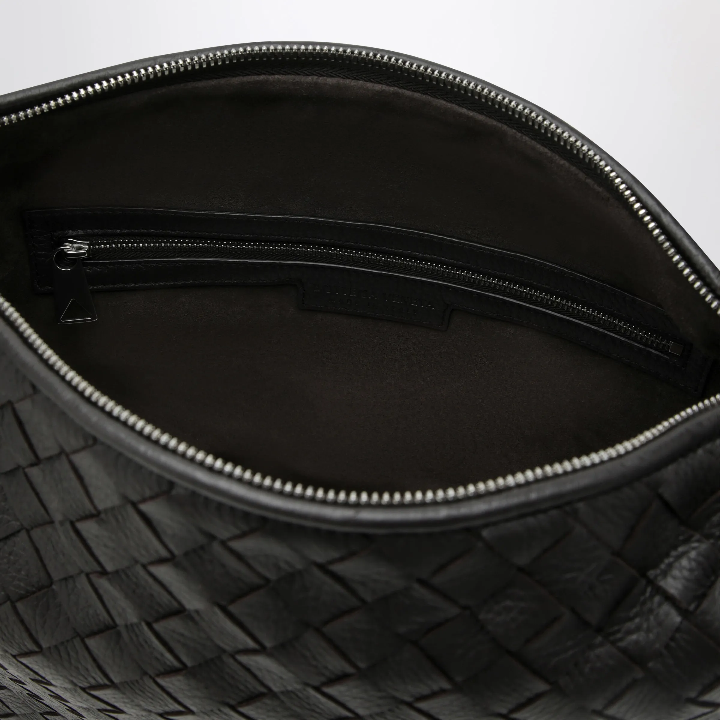 Small Traveler Hobo Bag In Deer Leather, Espresso sold by Wanan Luxury product image thumbnail 3