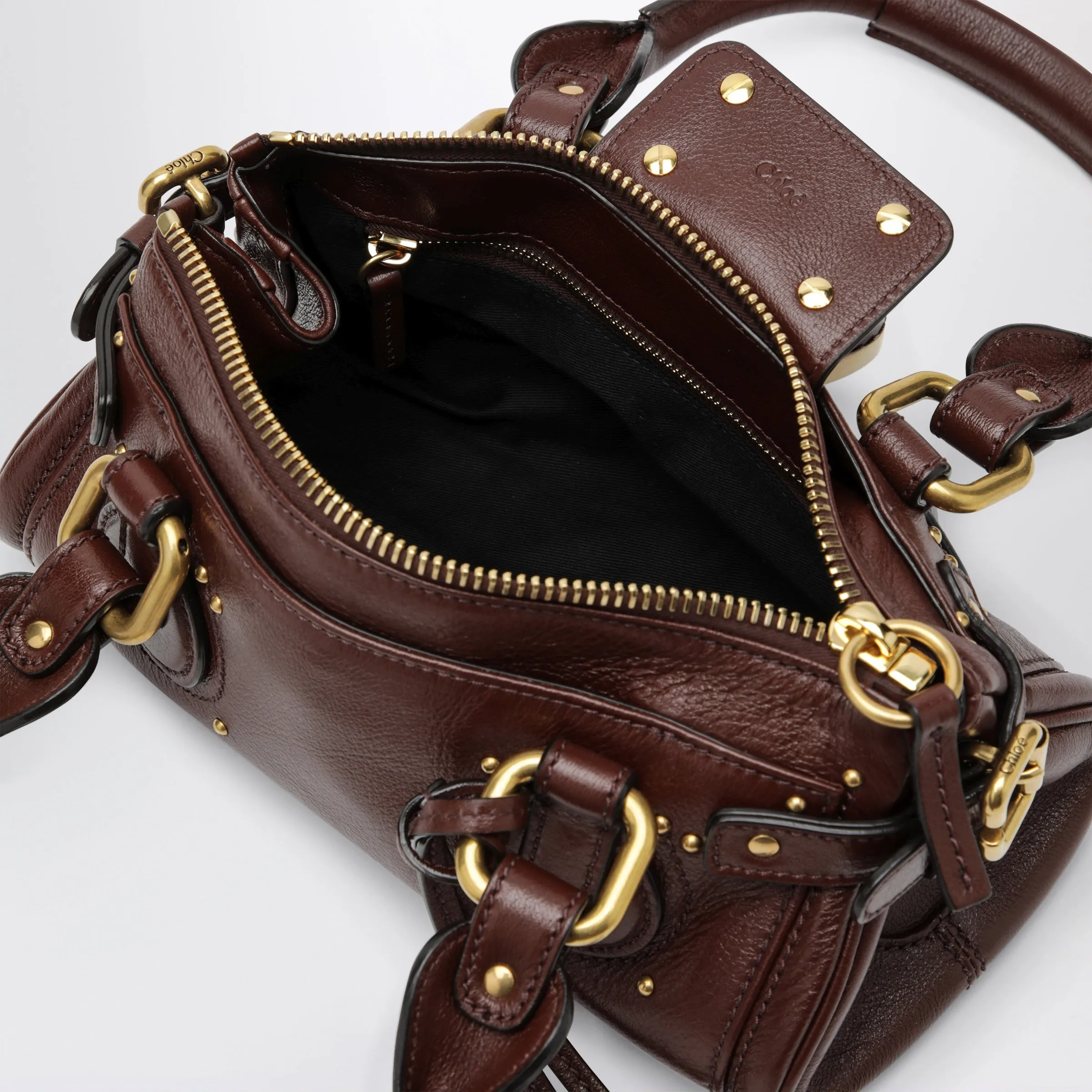 Small Brown Leather Paddington Bag sold by Wanan Luxury product image thumbnail 3