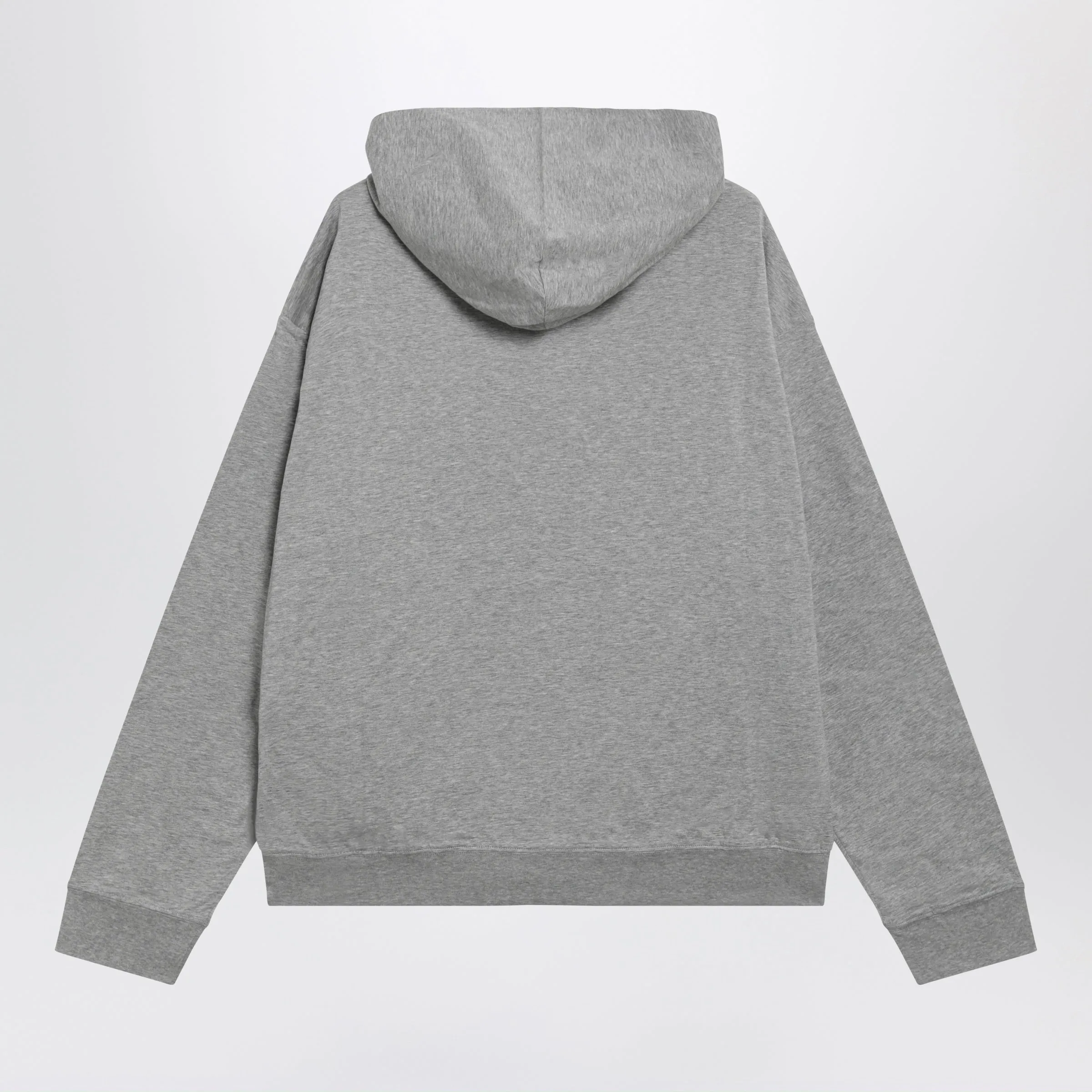 Grey Cotton Zip-Up Sweatshirt sold by Wanan Luxury product image thumbnail 2