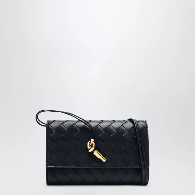 Black Andiamo Pouch made by Bottega Veneta