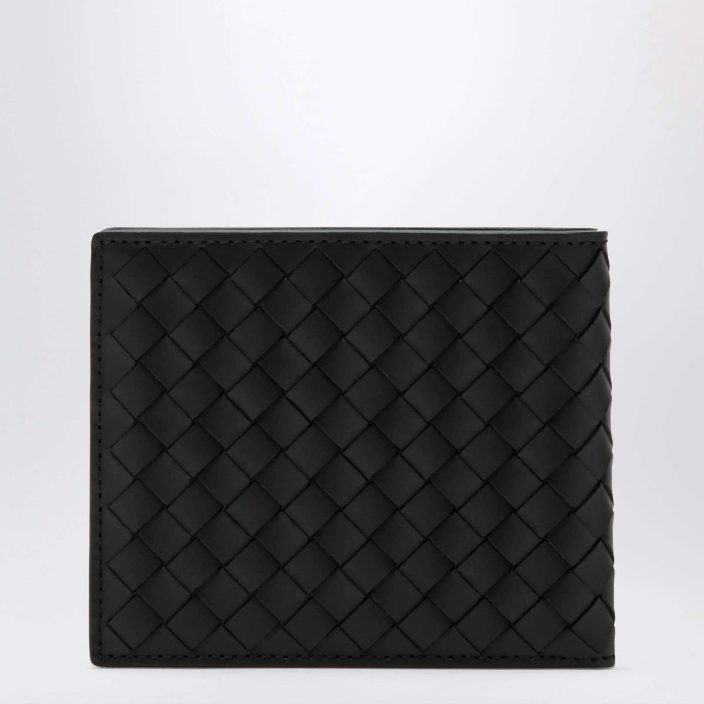 Black Intrecciato Bi-Fold Wallet sold by Wanan Luxury product image thumbnail 2
