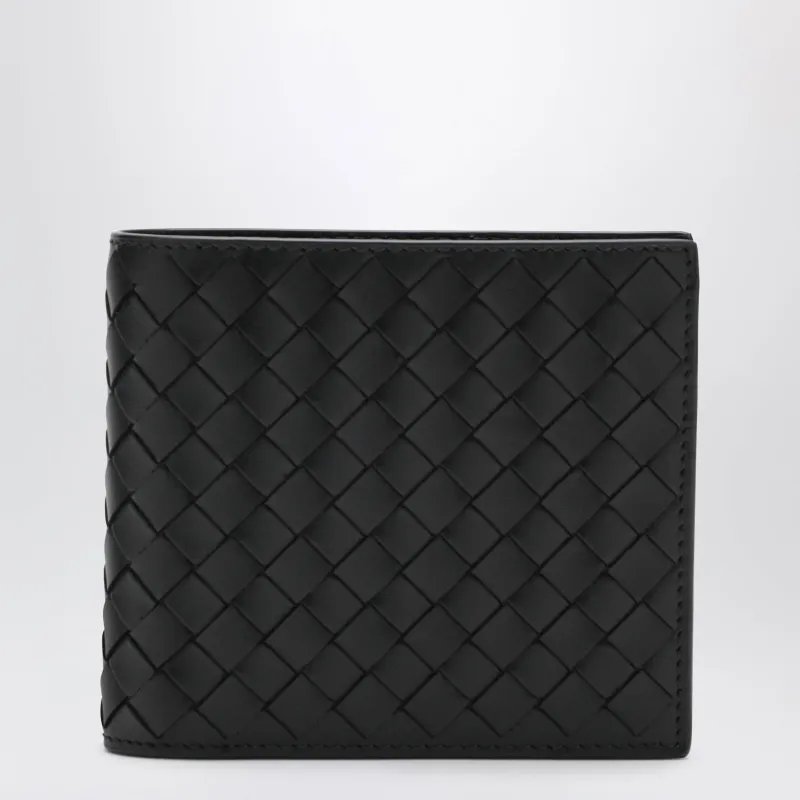 Black Intrecciato Wallet made by Bottega Veneta