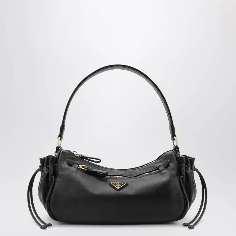 Small Black Leather Bag made by Prada