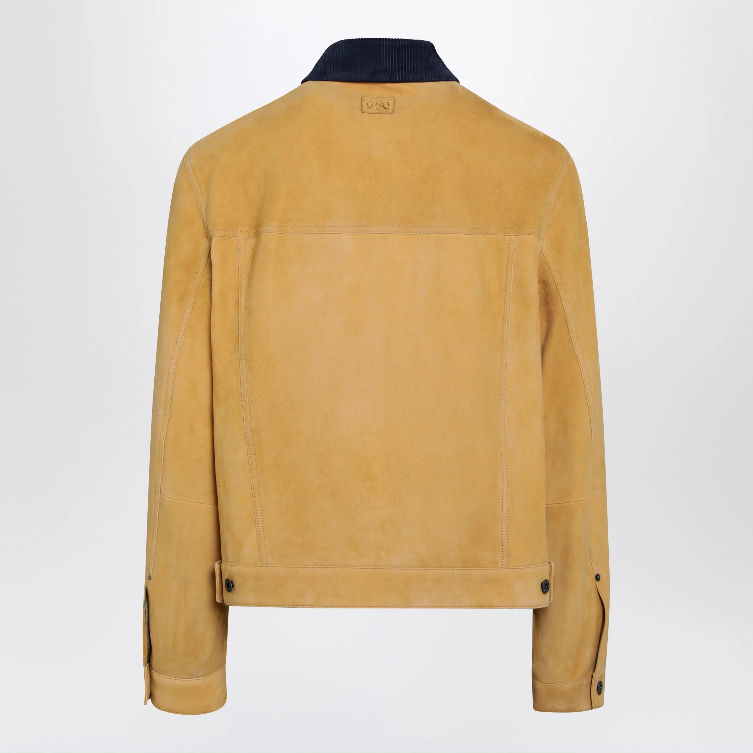 Camel-Coloured Suede Jacket sold by Wanan Luxury product image thumbnail 2