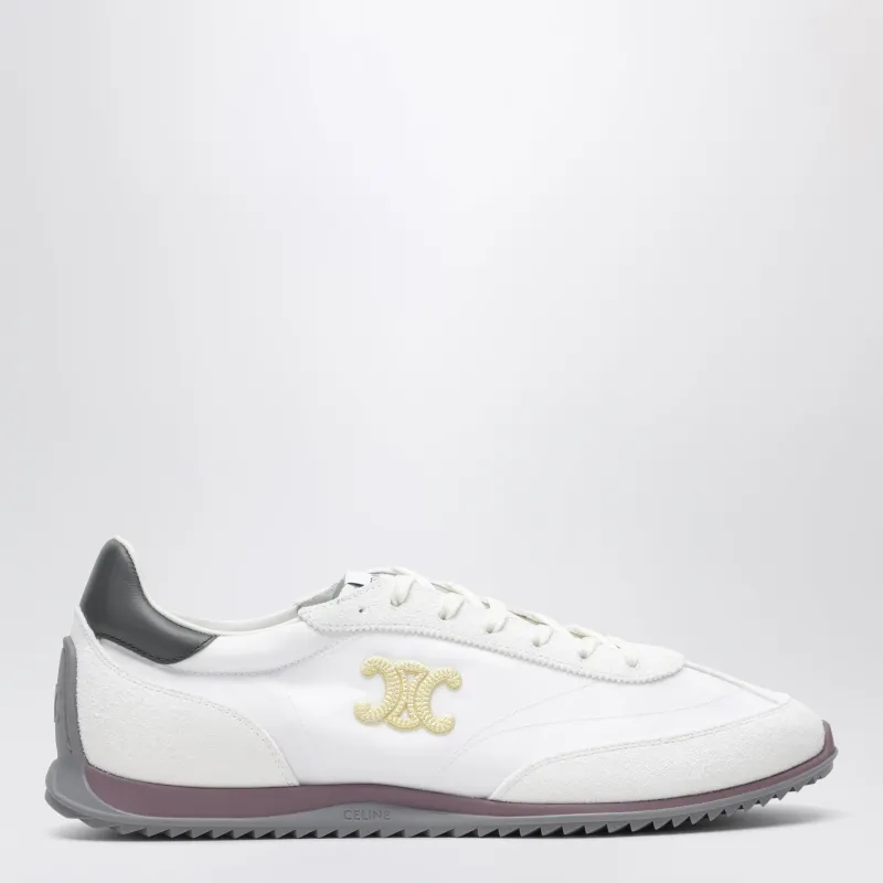 Racer Sneaker Optic White/ Light Purple/Grey made by Celine