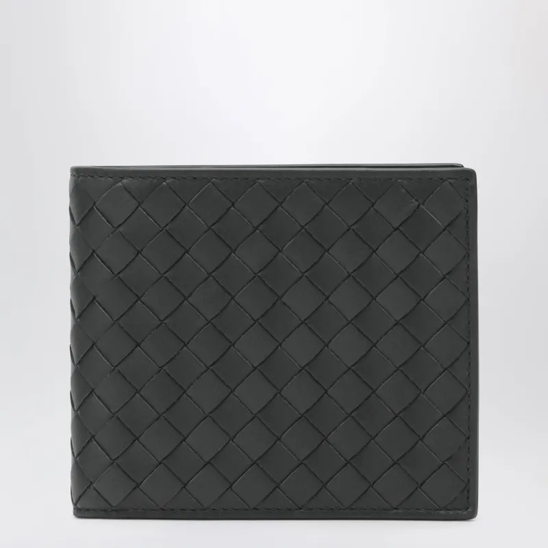 Slate Grey Intrecciato Wallet made by Bottega Veneta