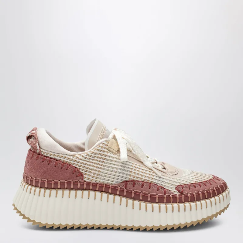 Nama Sneakers In Rosy Beige made by Chloe