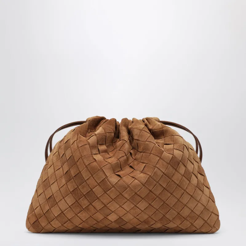 Amber Suede Intrecciato Dust Bag made by Bottega Veneta