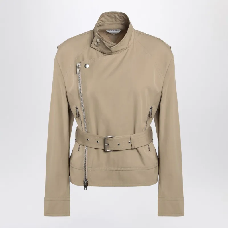 Light Jacket With Beige Belt made by Bottega Veneta