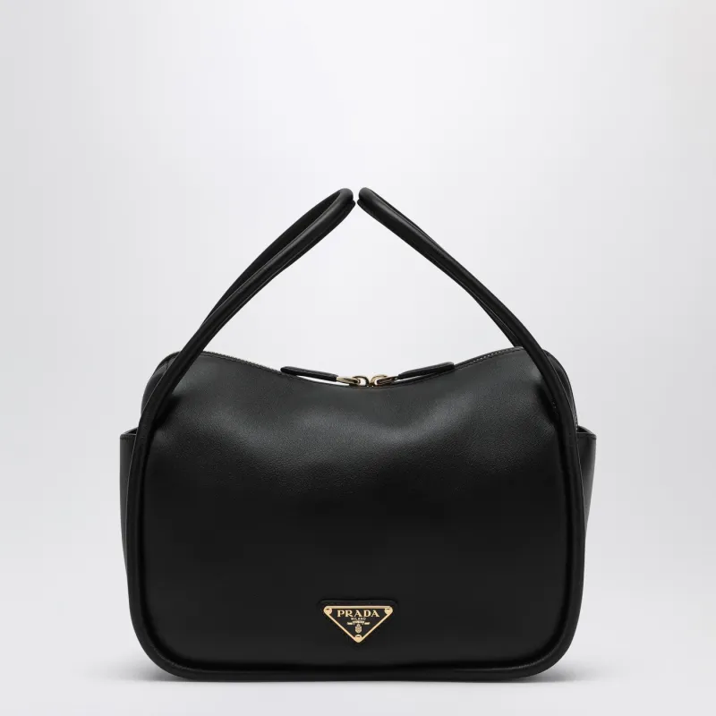 Prada Darling Handbag Black In Leather made by Prada