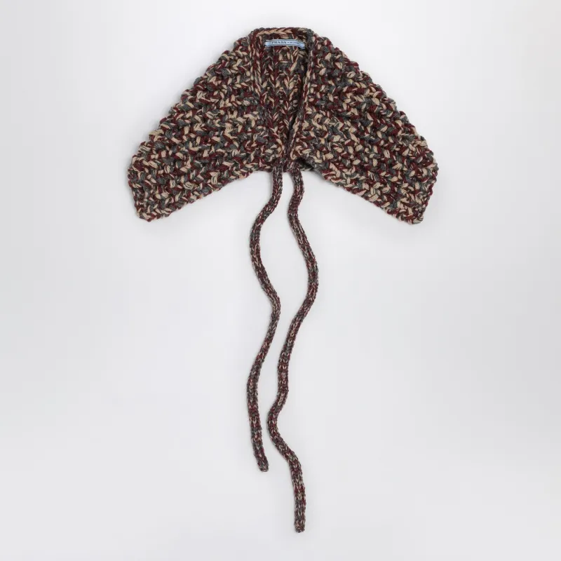 Wool And Cashmere Knit Collar made by Prada