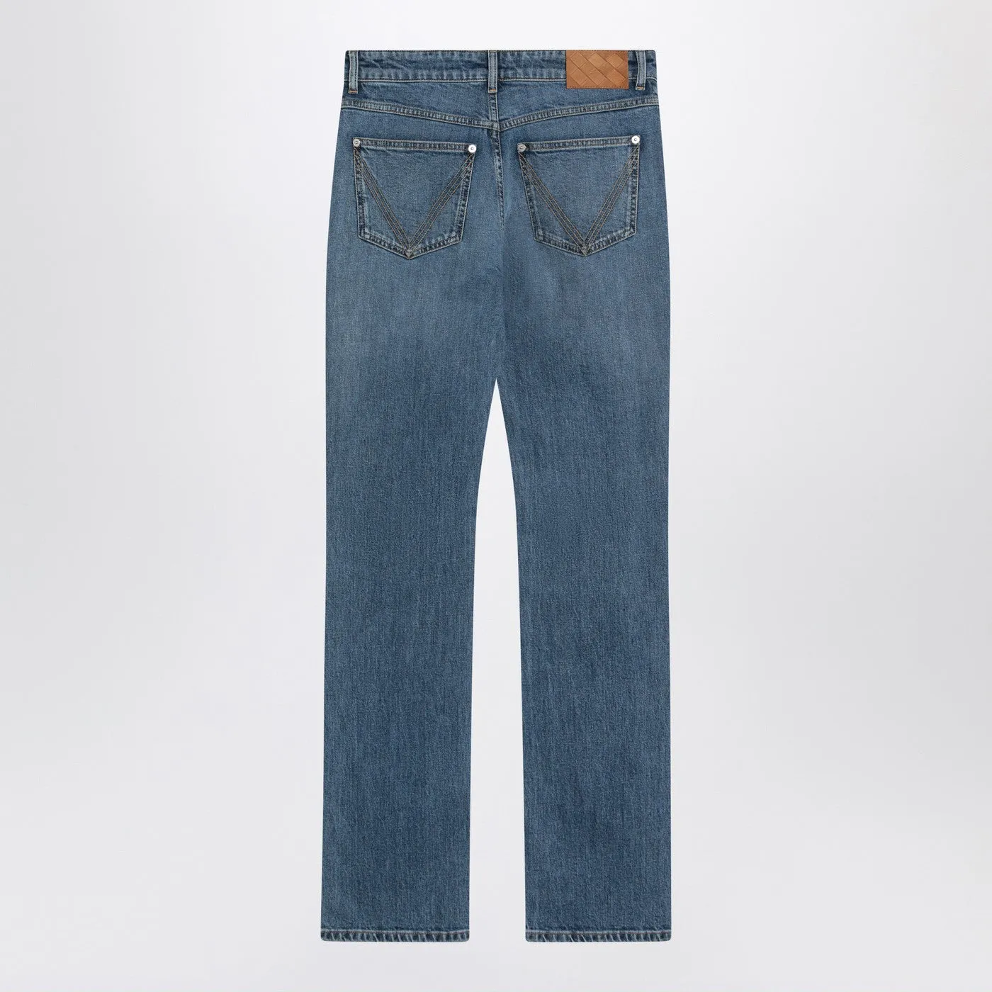 Blue Jeans With Intrecciato Patch sold by Wanan Luxury product image thumbnail 2