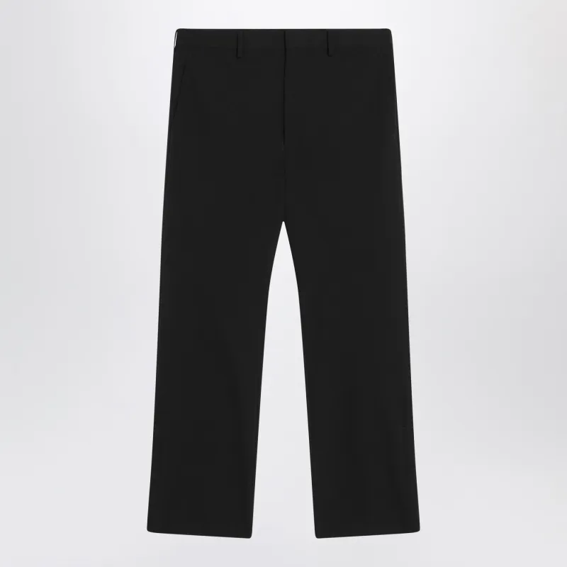 Black Pants In Techno Stretch made by Prada
