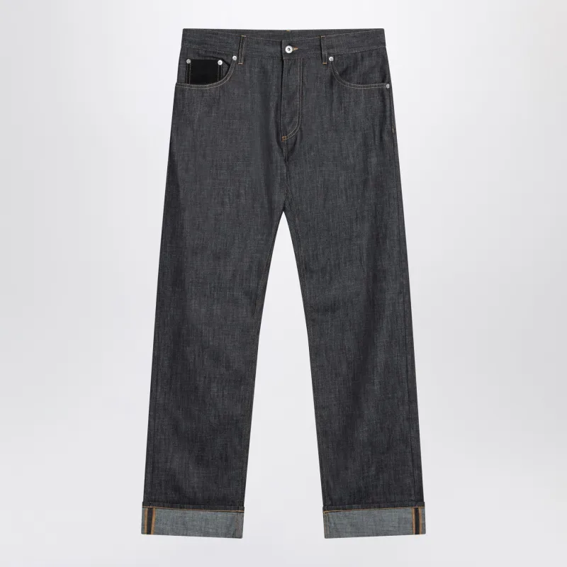 Indigo Blue Jeans With Cuff made by Bottega Veneta