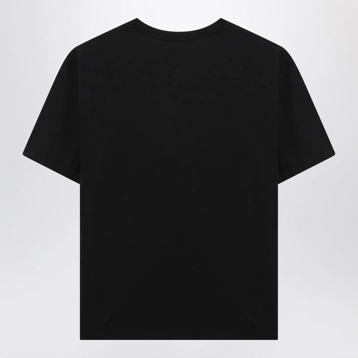 Black Organic Cotton-Blend T-Shirt sold by Wanan Luxury product image thumbnail 2