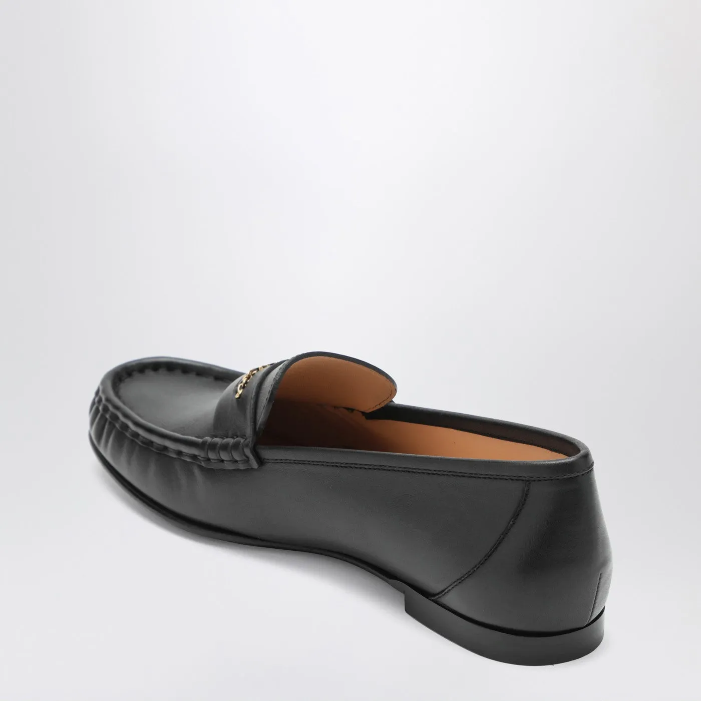 Black Leather Loafers sold by Wanan Luxury product image thumbnail 2