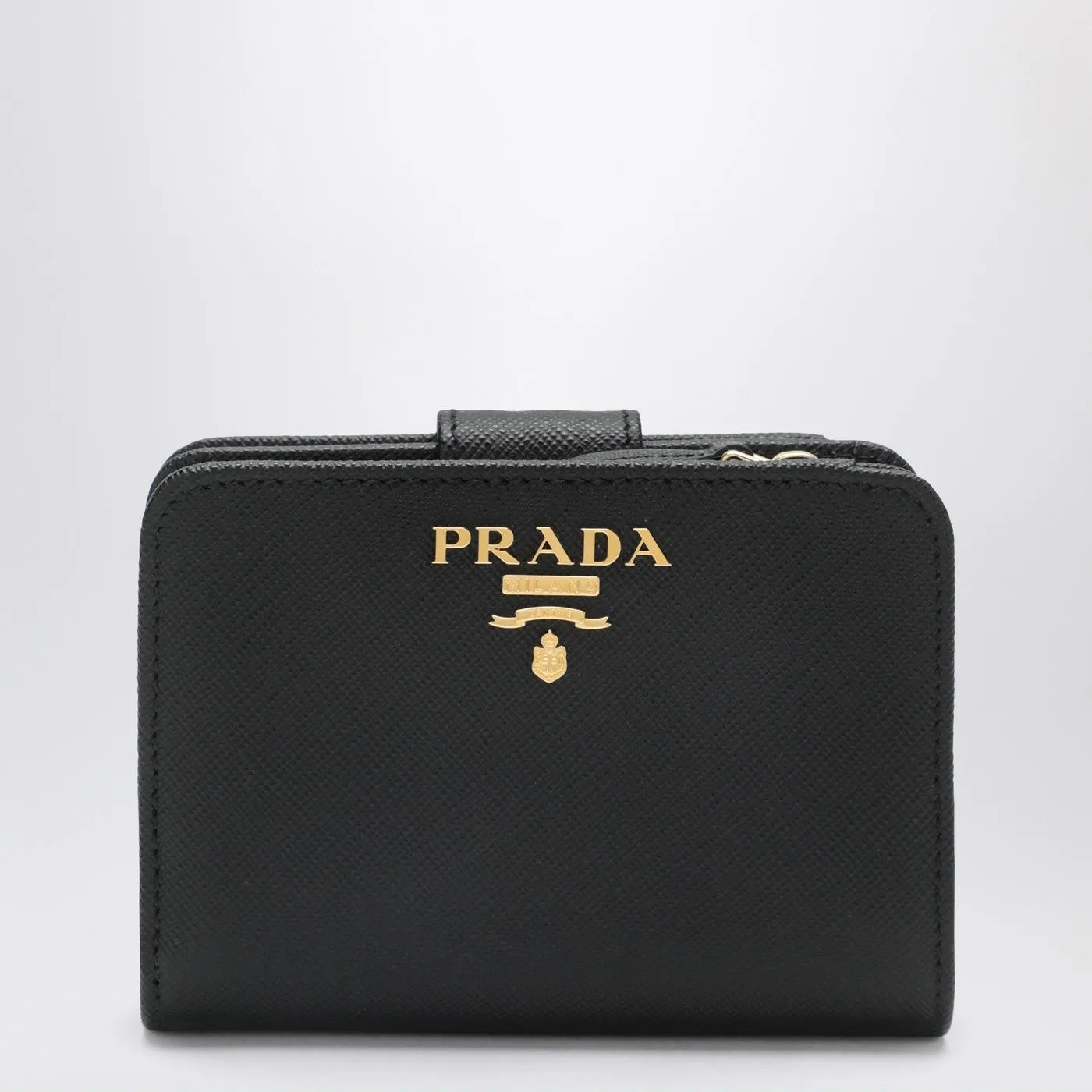Small Black Saffiano Leather Wallet sold by Wanan Luxury