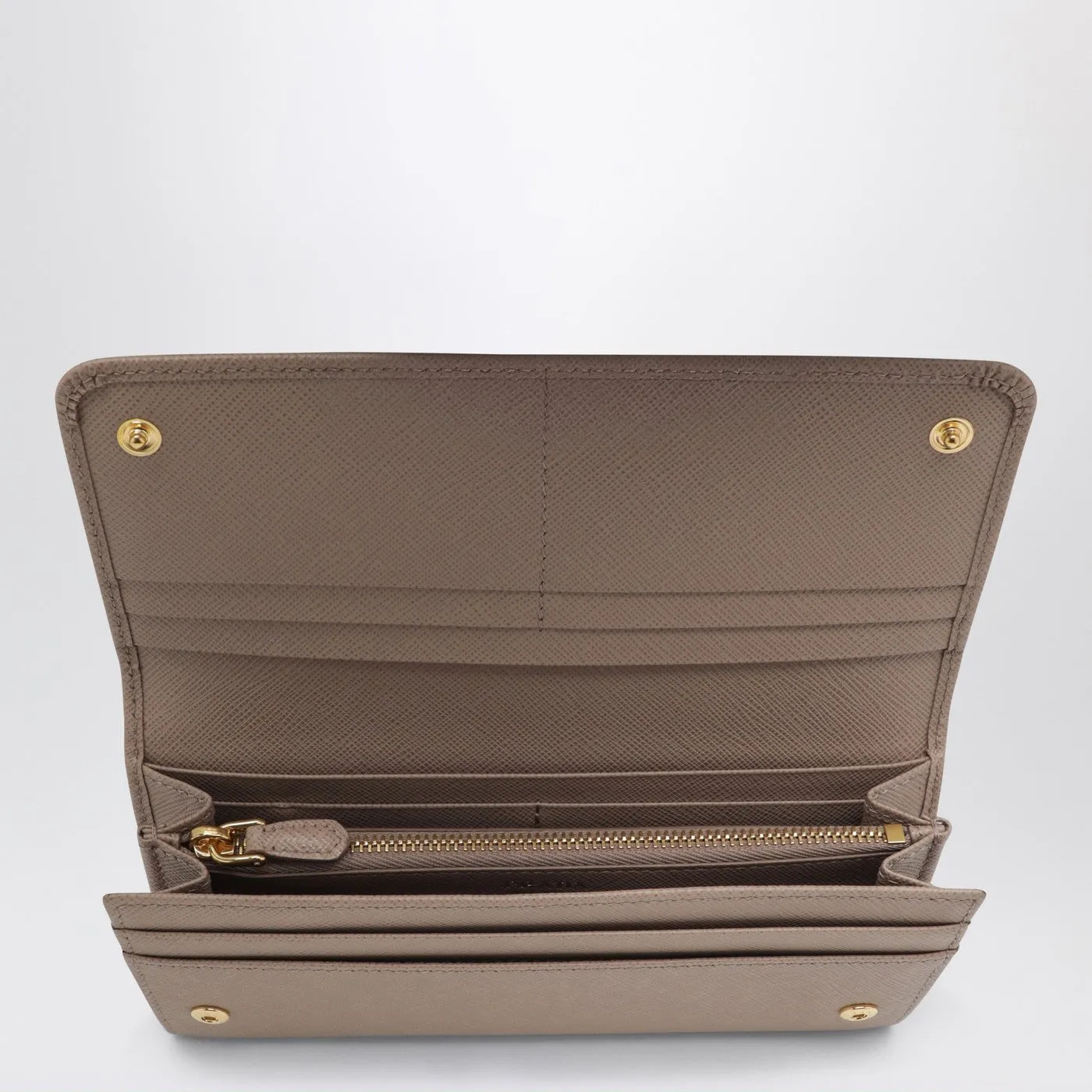 Saffiano Wallet In Powder Pink And Gold sold by Wanan Luxury product image thumbnail 3