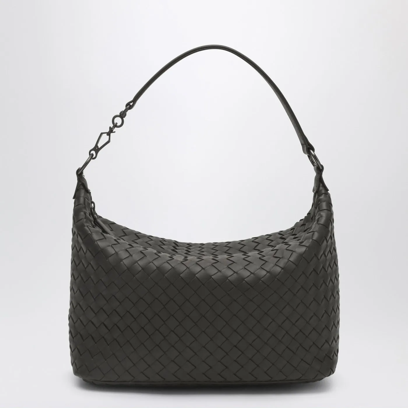 Fondente Brown Intrecciato Bag sold by Wanan Luxury