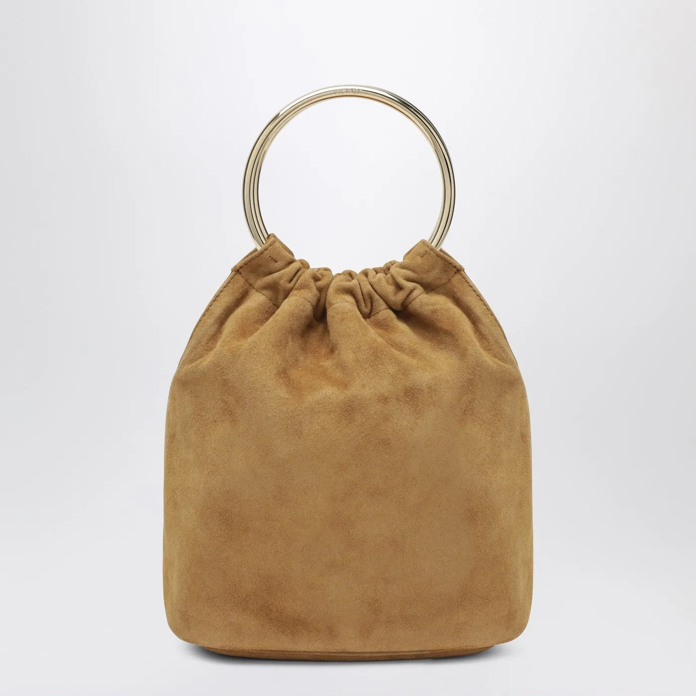 Mini Bucket Bag In Cinnamon Suede sold by Wanan Luxury product image thumbnail 2
