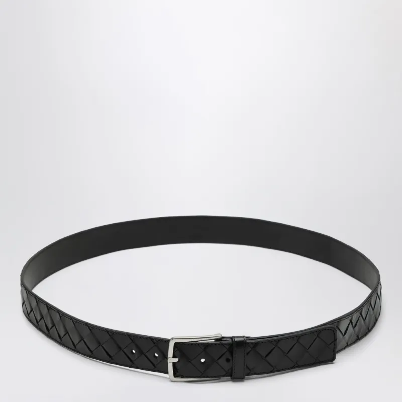 Black Inrecciato Belt made by Bottega Veneta