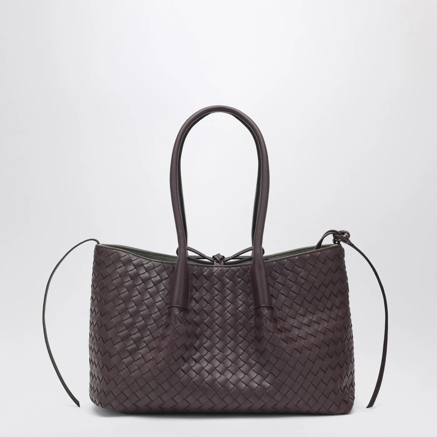 Pinacoteca Medium Bag Barolo/Pine Green sold by Wanan Luxury