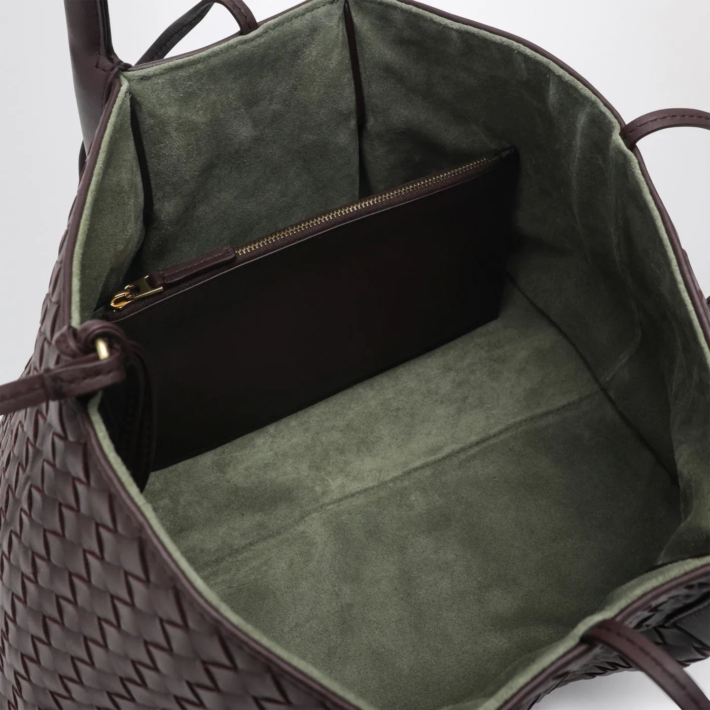 Pinacoteca Medium Bag Barolo/Pine Green sold by Wanan Luxury product image thumbnail 3