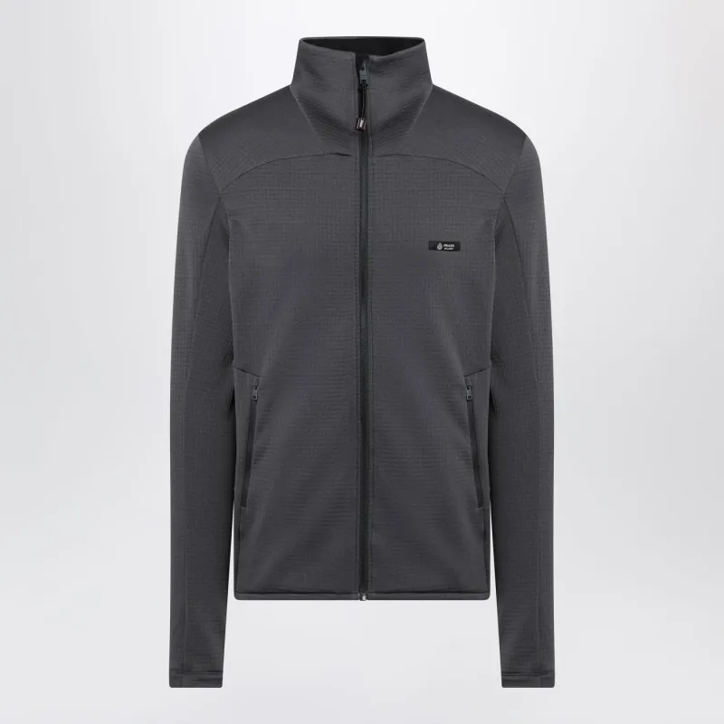 Grey Technical-Fabric Sweatshirt made by Prada
